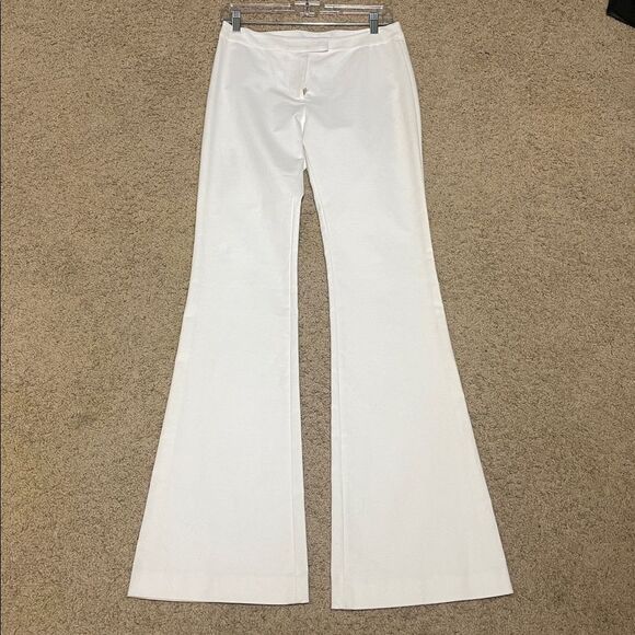 Derek Lam 10 Crosby White Flare Pants x Intermix NWT - Picture 1 of 9